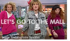 Canadian YouTube singing sensation, Robin Sparkles, and her nostalgic, infinitely catchy, “Let’s Go to the Mall,”. | Photo: YouTube/Robin Sparkles