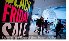 Black Friday is not the big deal it used to be. That’s according to new research, which finds a dwindling percentage of Americans planning to shop on the day that traditionally starts the Christmas selling season. | Photographer: Michael Nagle of Bloomberg