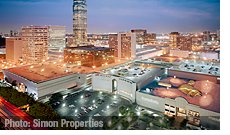 Simon's Houston Galleria, With two connecting Westin Hotels | Photo Simon Properties | https://www.simon.com/mall/the-galleria/travel-here