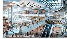 Westfield Stratfrd City in London is practically a city within a city with over three hundred retail units, 70 bars, cafés, restaurants, and an amazing 17-screen cinema. | Photo: C London City | https://www.clondoncity.co.uk/top-10-shopping-centers-in-london/