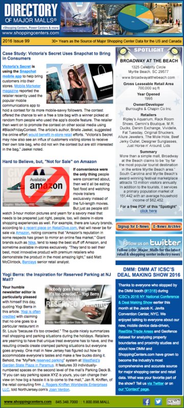 DMM e-Newsletter #99 Thumbnail