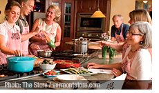 Cooking Class offered by The Kitchen at The Store. | Photo: The Store - vermontstore.com | http://www.vermontstore.com/the-kitchen/