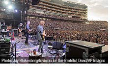 The Grateful Dead plays at Levi's Stadium on Saturday, June 27, 2015, in Santa Clara, Calif. | Photo: Jay Blakesberg/Invision for the Grateful Dead/AP – http://photos.marinij.com/2015/06/28/photos-grateful-dead-packs-levis-stadium-in-santa-clara/
