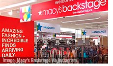 Macy's Inc. plans to open Macy's Backstage stores in its department stores at Fairlane Town Center in Dearborn, Oakland Mall in Troy and Lakeside Mall in Sterling Heights. | Photo: Macy's Backstage via Instagram