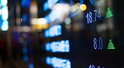 Display of Stock market quotes