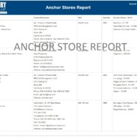 anchor store report