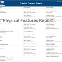 physical features report