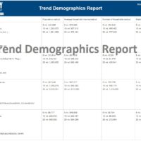 trend demographics report
