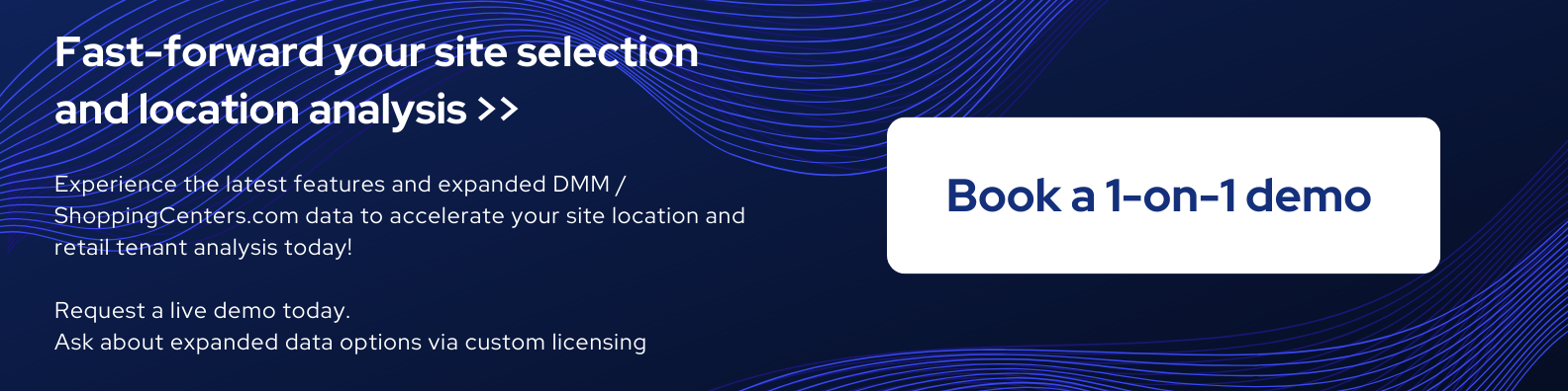 request a 1-on-1 demo with ShoppingCenters.com