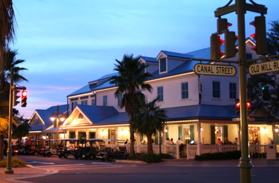 DMM Spotlight on Lake Sumter Landing Market Square, The Villages FL