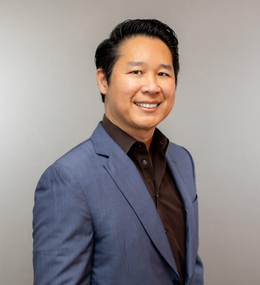 Hue Chen, Pres of Saglo Companies (headshot) 