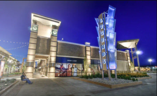 Image of retail shopping destination The Outlets at Legends, Sparks NV