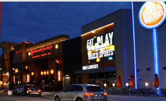 Walden Galleria, Buffalo NY- Outside photo nightime