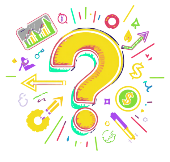 Question mark image for Tariff uncertainty with financial symbols